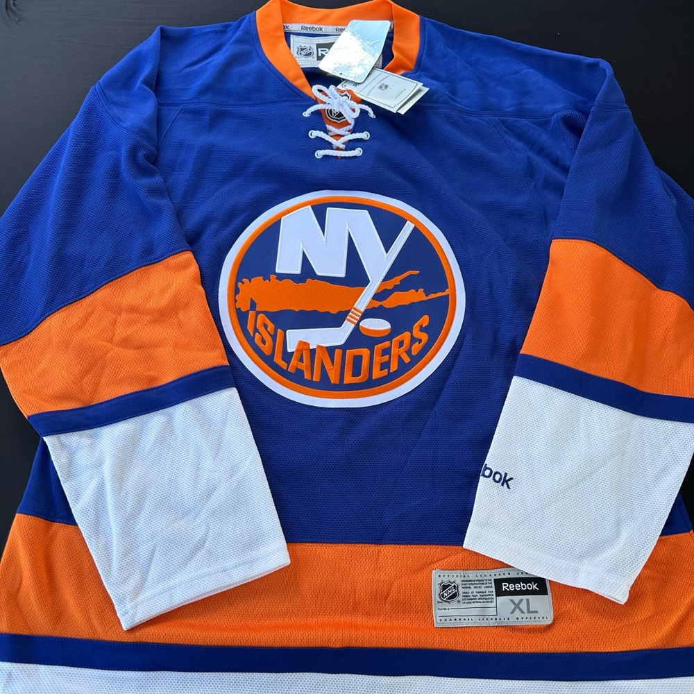 🏒 New York Islanders NHL Reebok Men's Home Blue Premier Jersey 2016-2017